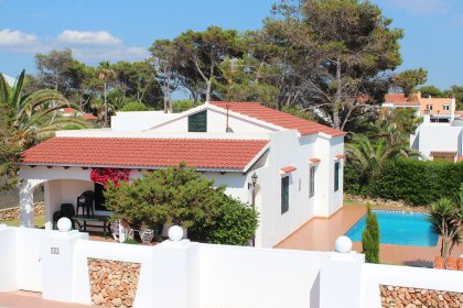 Villas for rent in Cala Blanca and Santandria, Menorca