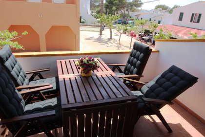 Apartment rental in Cala Blanca, Menorca